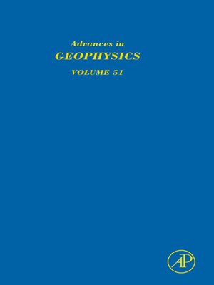 cover image of Advances in Geophysics